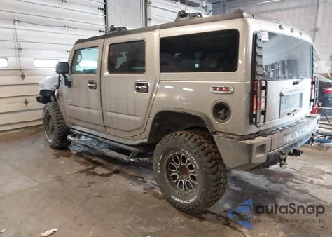 2003 Hummer H2 из США, поврежденный, VIN 5GRGN23U43H109124